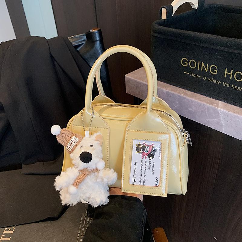 Small bag women's spring summer new fashion niche design messenger bag portable pillow bag