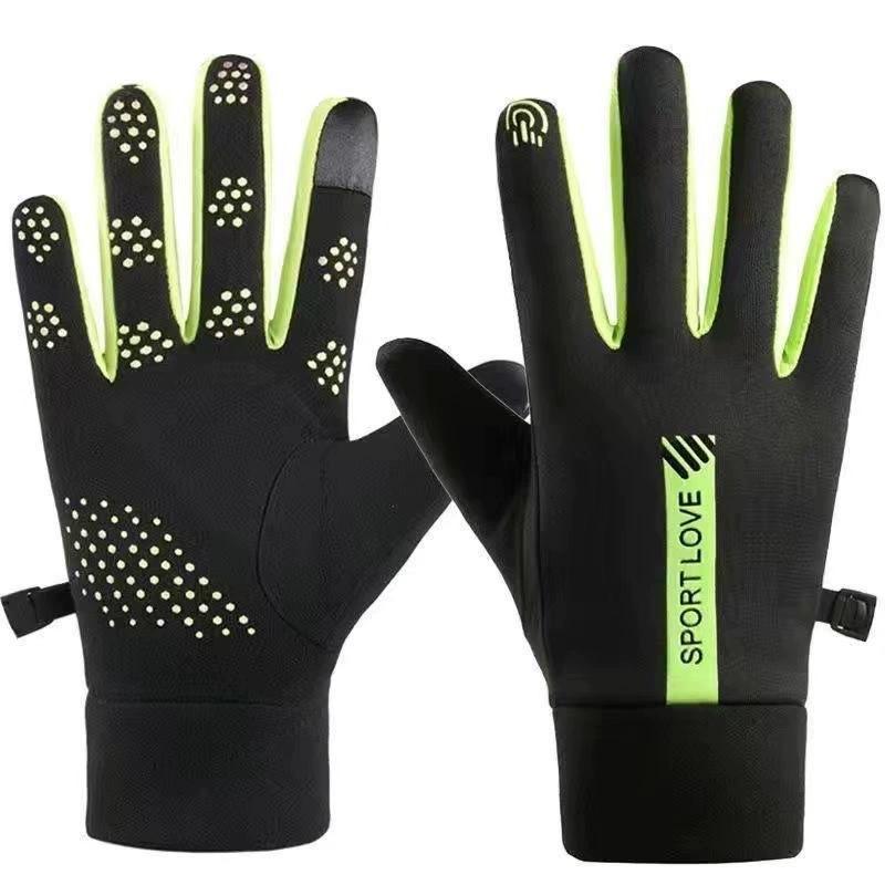 

Winter Gloves Men Cycling Bike Thermal Fleece Cold Resistance Wind Waterproof Bicycle Warm Outdoor Running Skiing Mittens A2
