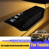 Car Front Hood Engine Hood Decorative Frame Exterior Modification Parts For Toyota Hilux Travo 2026 2027