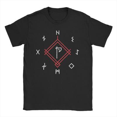 God of War Game Runes Men Womens T Shirt  Novelty Tee Shirt Short Sleeve Crewneck TShirt 100 Cotton Plus Size Clothing