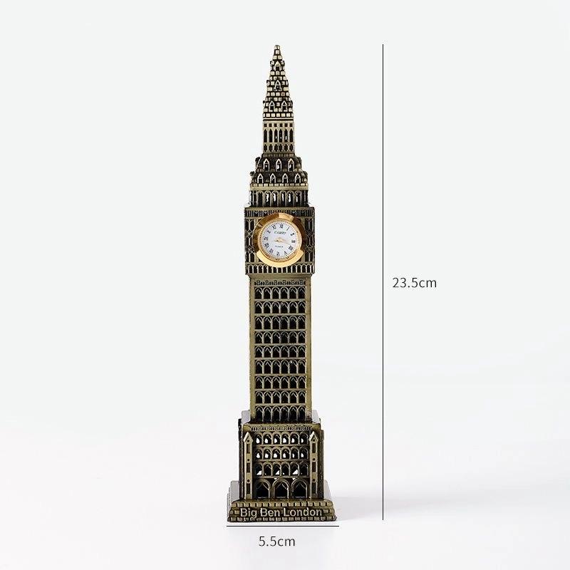 

Ретро Металлическая Фигурка Достопримечательности – Домашний и Офисный Декор для Стола, Сувенирный Подарок G