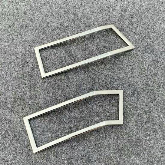 For Mitsubishi Delica 2020 2021 Chrome Rear Fog Light Lamp Cover Trim