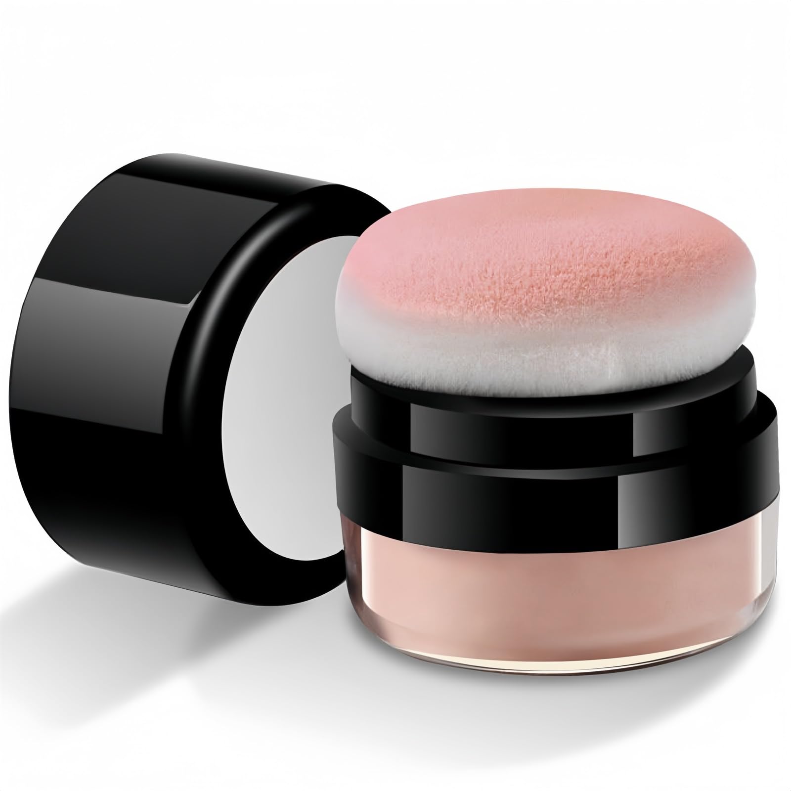 

SUIKONE Минеральные румяна для щек с контуром, Face Cushion, Высоко натуральная косметика x x 5 Помпонов-аппликаторов, Румяна с высоким блеском, Мягкие, Пигментированные, Легкие,