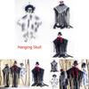 Decoração Durável e Horrível de Fantasma de Caveira Pendurada de Halloween Ideal para Atmosfera de Casa Assombrada