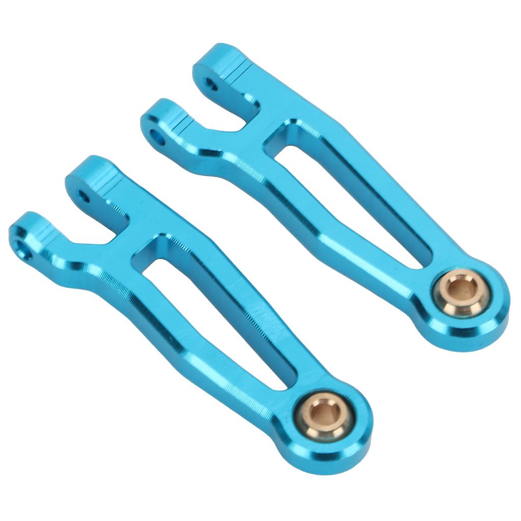 2Pcs RC Car Swing Arm Reduce Bumps High Strength RC Metal Swing Arm for SG1603 SG1604  UD1601  UD16024 1 16 RC CarBlue