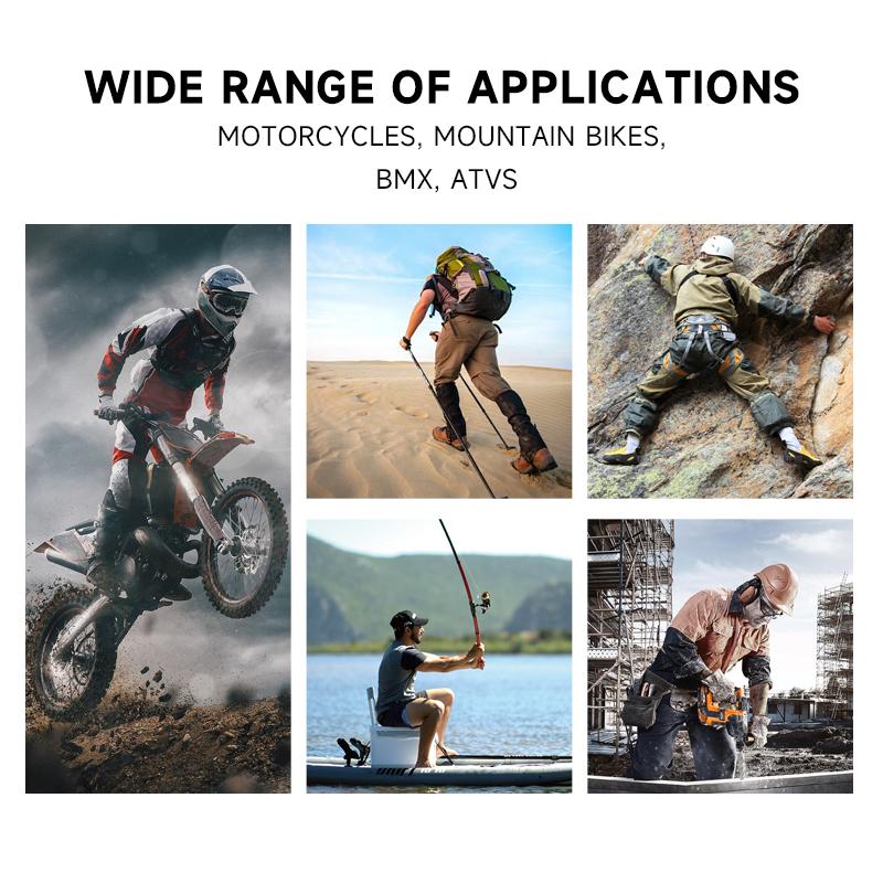 Off-Road Goggles - Tough Protection, Dirt Bike Eyewear, Motocross Gear, Anti-Fog, UV Protection, Adjustable Strap