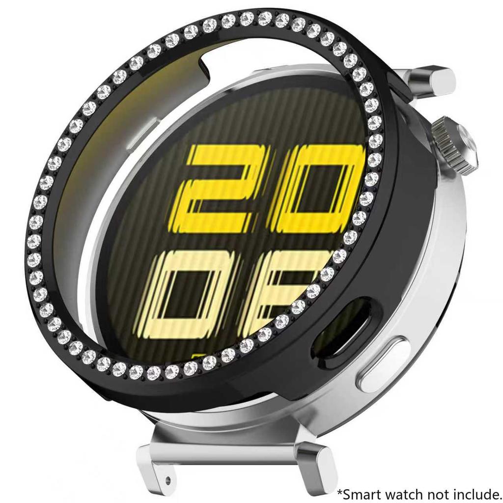 Bling PC Hohlgehäuse Rahmen für Huawei Watch GT6 Diamant Kristall Stoßstangen Schutz für Huawei Watch GT6 41mm Hülle Zubehör