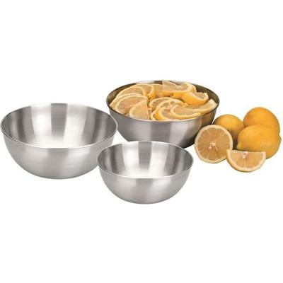 Brushed Stainless Steel Salad Bowl - IBILI - Diameter 12 Cm - Capacity 0.50 L - Dishwasher Safe