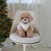Pet Thick Coat Autumn/Winter Christmas New Year Small Dog Schnauzer Teddy Bow Hat Cotton Jacket Puppy Clothes