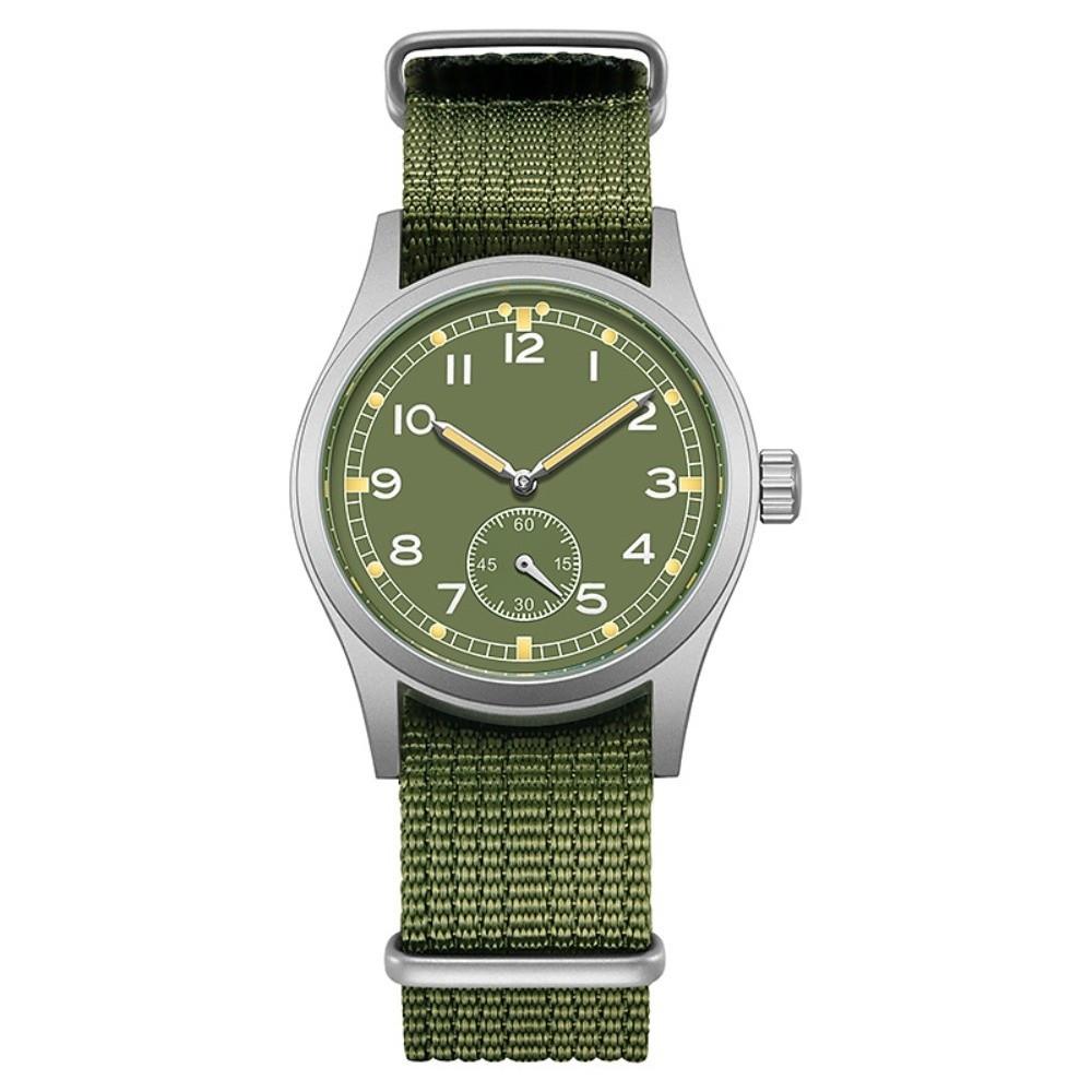 Analog Quartz Wristwatch Small Second Sub-Dial Retro Watch Vintage Luminous Watch Outdoor