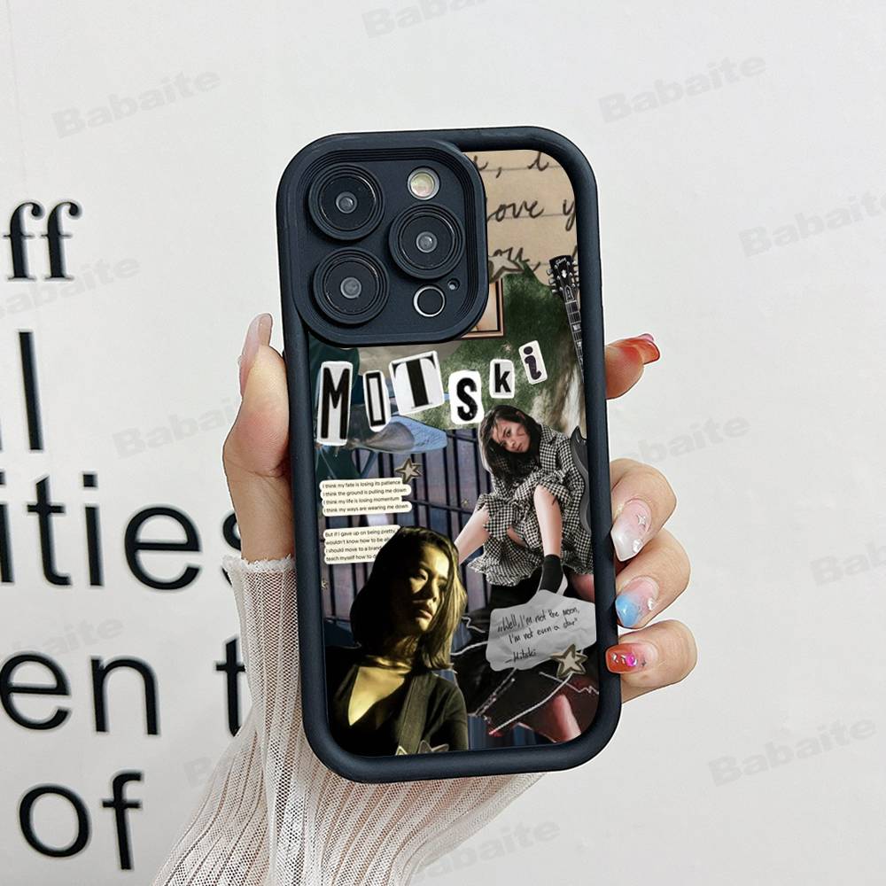 Beliebte Sängerin M-Mitski Handyhülle für iPhone 17 16 15 14 Plus 13 12 11 Pro Max Silikonhülle