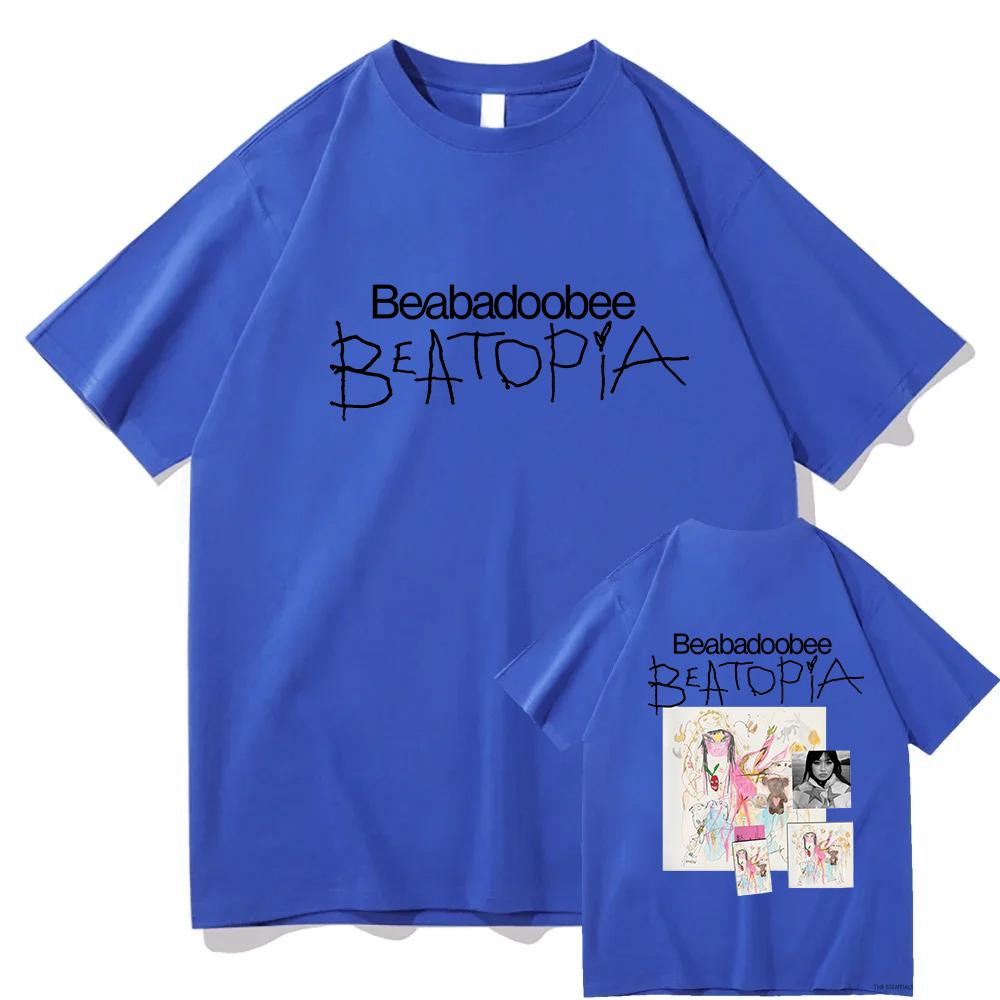 2025 Beabadoobee Beatopia Music Tour 2025 T Shirt Unisex Clothing Harajuku Unisex High Quality Cotton Tops Graphic T Shirts Fans Gi
