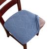 Stain Resistant Dining Chair Covers Waterproof Oil-proof Seat Protector Pet Claw Resistant Scratch Resistant