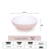 Imitation Porcelain Melamine Dipping and Snack Dish for Restaurants