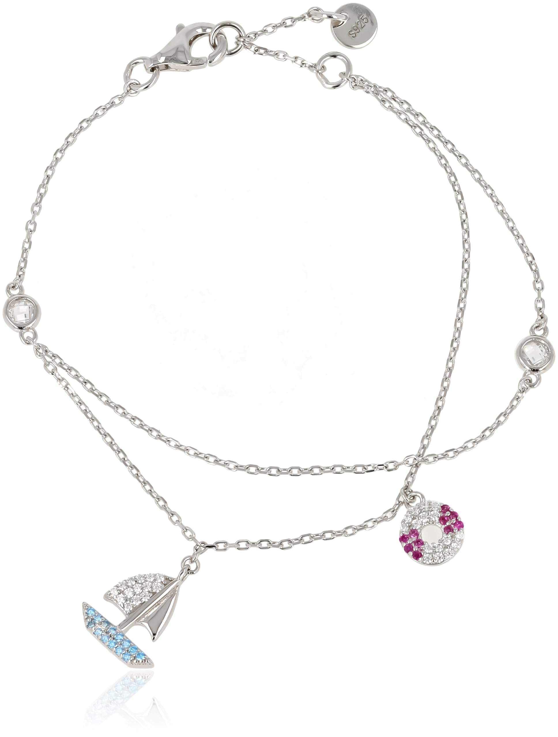 

[Variable Cheap] S925 Silver Bracelet 8B-G-68