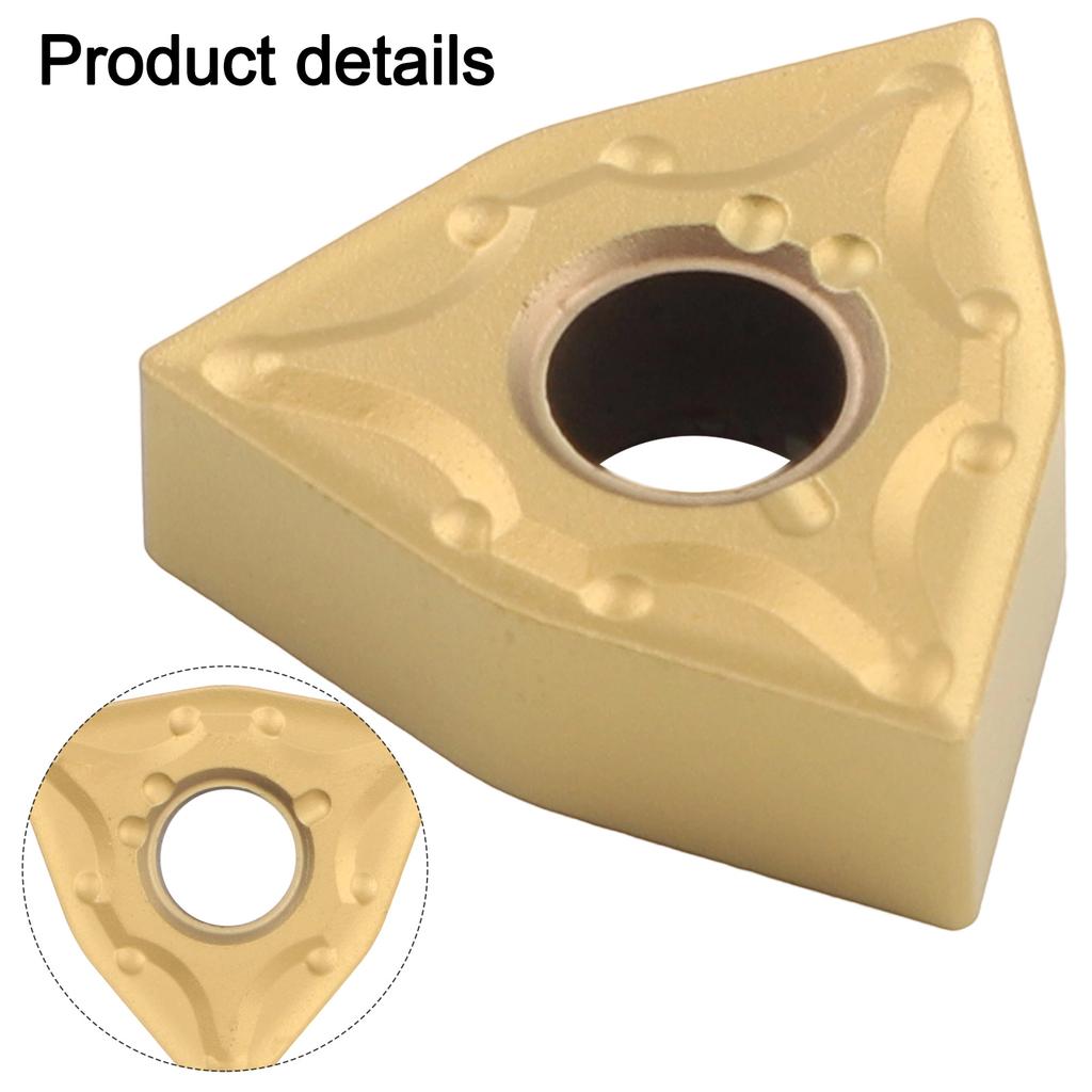 WNMG080404MA 10pcs Carbide Inserts CNC Lathe Turning Blades with Quick Replacement Feature for Enhanced Productivity