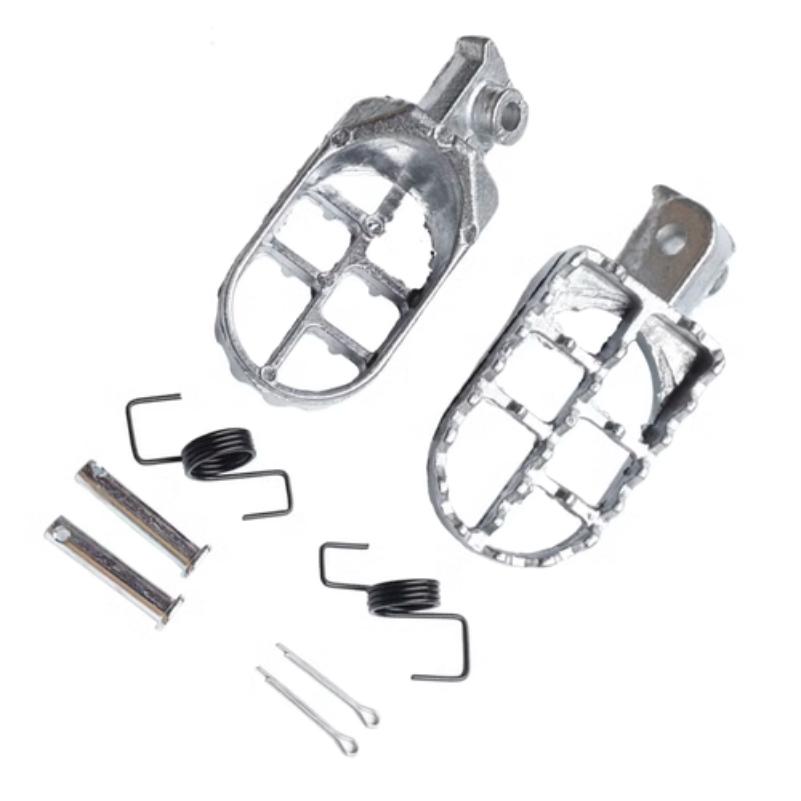 Motorcycle Foot Pegs Rests Pegs For XR50R CRF50 CRF70 CRF80 CRF100F Motorbike   Dirt Pit Bike