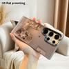 Phone Case: 2D Flat Samsung Galaxy A34 A35 M05 M06 S20 S22 S21 FE Plus 5G Protective Case, Couple Style, Cute Plush Little Bear, Christmas and Hallowe