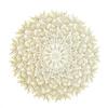 2/4PCS Dandelion Placemat for Dining Table PVC Plastic Hollow Coaster Table Bowl Mats Set Holiday Party Home Decor Wedding Party