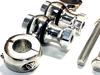 Harley Custom Parts Polierter Lenkererhöhungspfosten Lenkerklemme Typ 2 / Harley-Davidson