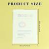 8pcs A4 Letter Size Plastic Clear Cut Flush Folder Document Protector for Home School Office Supplies