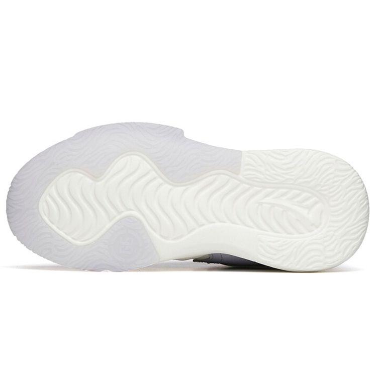 Anta Lifestyle Series Non-Slip Wear-Resistant Low-Top Skate Shoes Women Sneakers White Purple Green 122218083-2