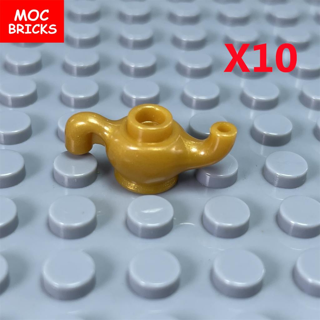 MOC Blocks Teapot Utensil Cup Chinese KUNG FU Tea Genie Lamp 98383 Learning Construction bricks Action figure Toy kid gift idea