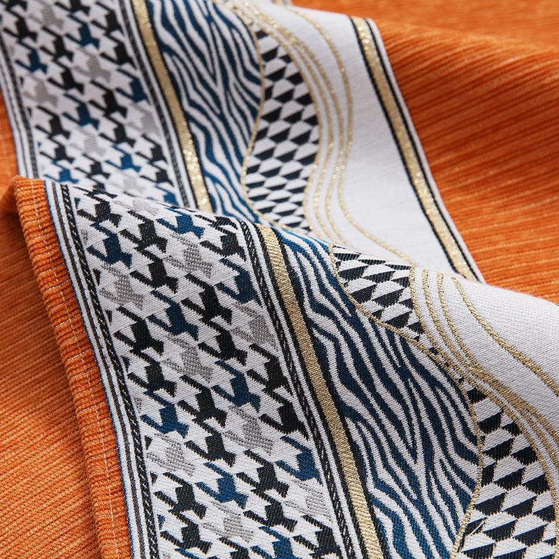 Chenier Sofa Cushion Four Seasons Universal Non-Slip High-End Sofa Cover Nordic Cushion Light Luxury Thousand Bird Grid Cover Cloth Towel