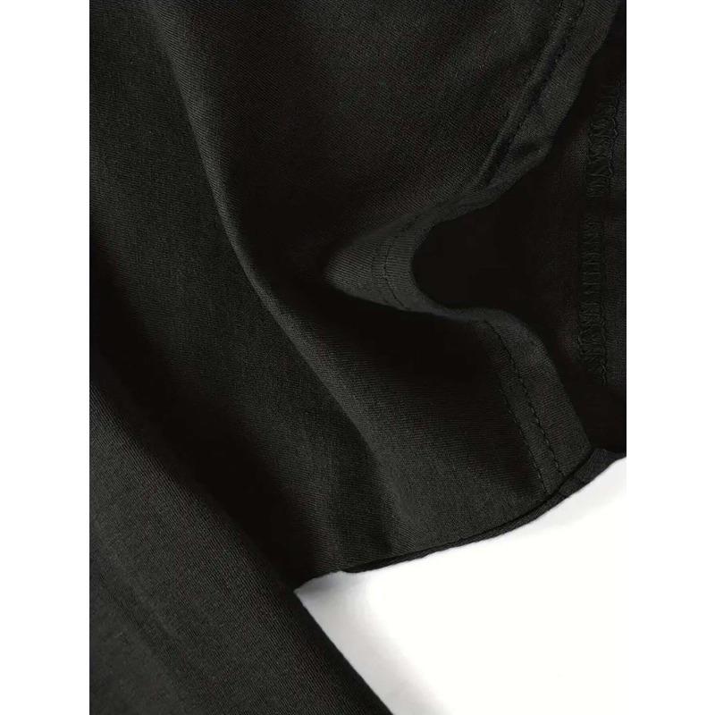 Europäische Größen Treat Dealer Pfotenabdruck Grafik T-Shirt - Rundhals, Kurze Ärmel, Lässige Passform - Ideal für Halloween, Thanksgiving