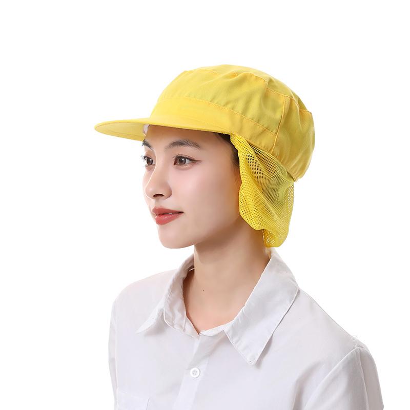 Chef Hat Dust-Proof Workshop Catering Hat Food Factory Work Hat Canteen Work Hat
