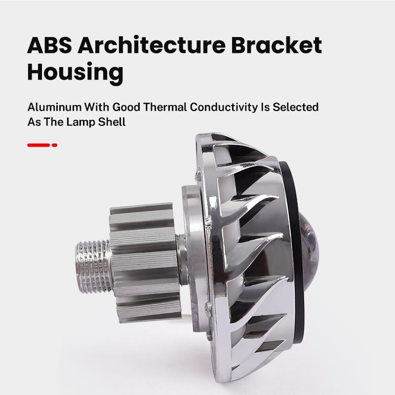 Universal Motorcycle Equipments Warning Lamp Angel Eye RGB Flashing Brake Tail Rear LED Motorbike Light Moto Accessories