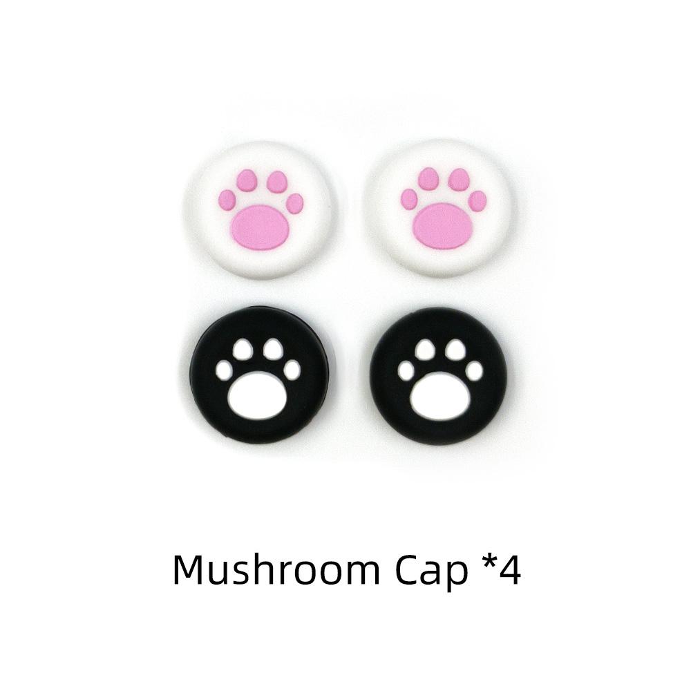 4 stk. Analog Joystick Tommelspakgrephetter For Switch 2 Joycon Hette Silikongummi Joystickhette Beskyttere For PS5 PS4 XBOX