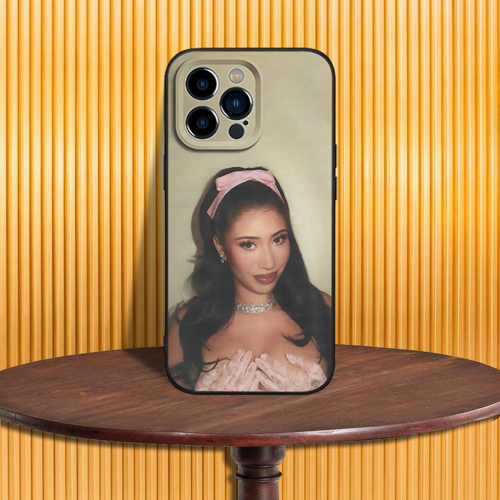 

Kali U-Uchis Sincerely Phone Case For iPhone 17,16,15,14,13,12,11,Pro,Max,Plus,X,XS,SE4,E,Mini,Soft Black Case iPhone12