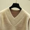 Women Pullovers Sweater Female Knitted Jumper Loose Korean Style  Autumn Winter Elegant Ladies Sweaters Warm Tops