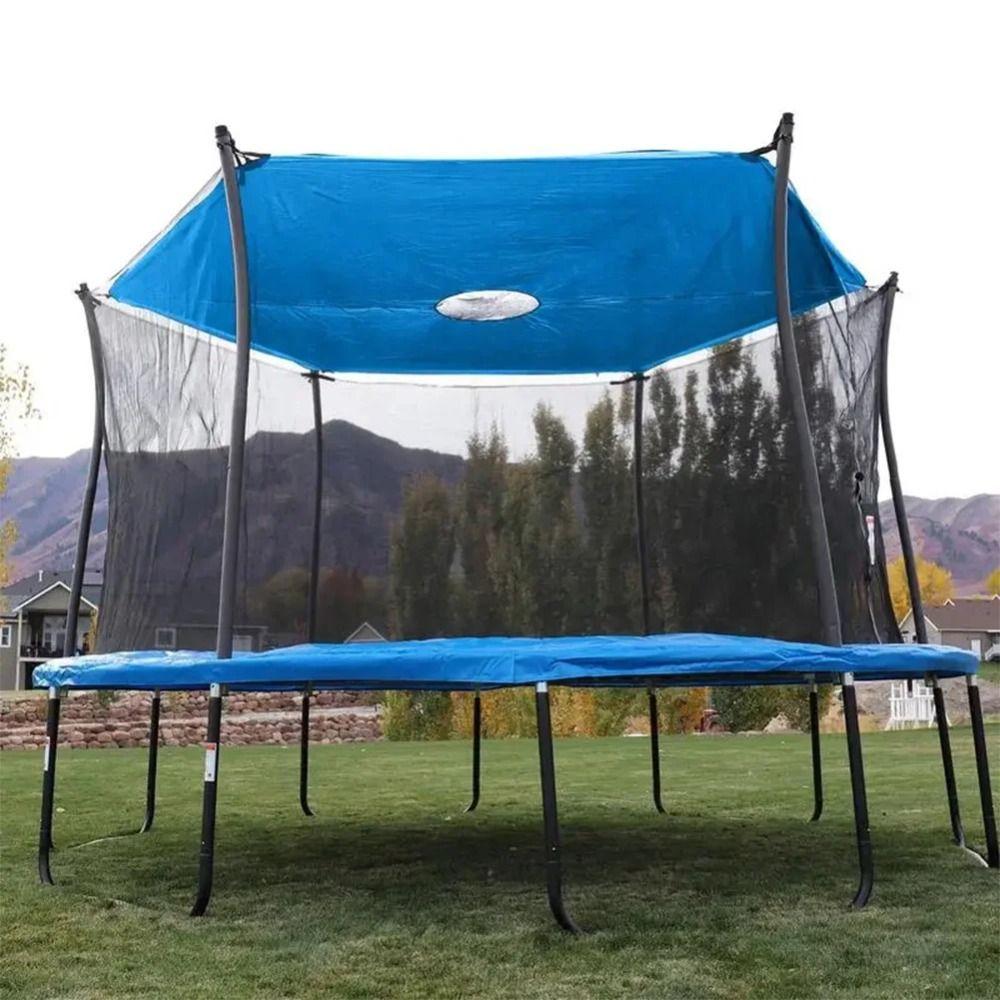 6/8/10ft Trampoline Shade Cover UV Protection Trampoline Top Cover  Backyard Playground