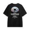 Li Ning Basketball Series Solid Color Comfortable Versatile Simple Short Sleeve T-Shirt Men Tops Black AHSVB77-2