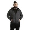 Duke Mens D555 Fareham Sherpa Lined Kingsize Full Zip Hoodie