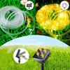 Halloween 7M/12M Outdoor Solar Tube Rope Led Light Garden Christmas Decoration Fairy String Light Outdoor Wedding Party Led Lamp
