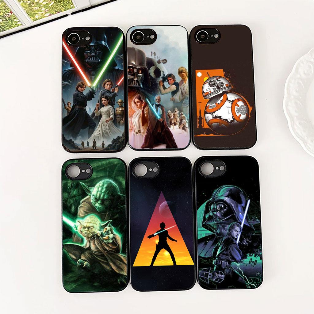 Yodas Stars Darths j-Jedis Vader Wars Phone Cover for Motorola Moto G86 G57 E14 E15 G14 G34 G35 G84 G24 A54 G15 Power E22 Case