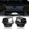 LED License Plate Lights Tag Lights Compatible with White Light - Square Shade
