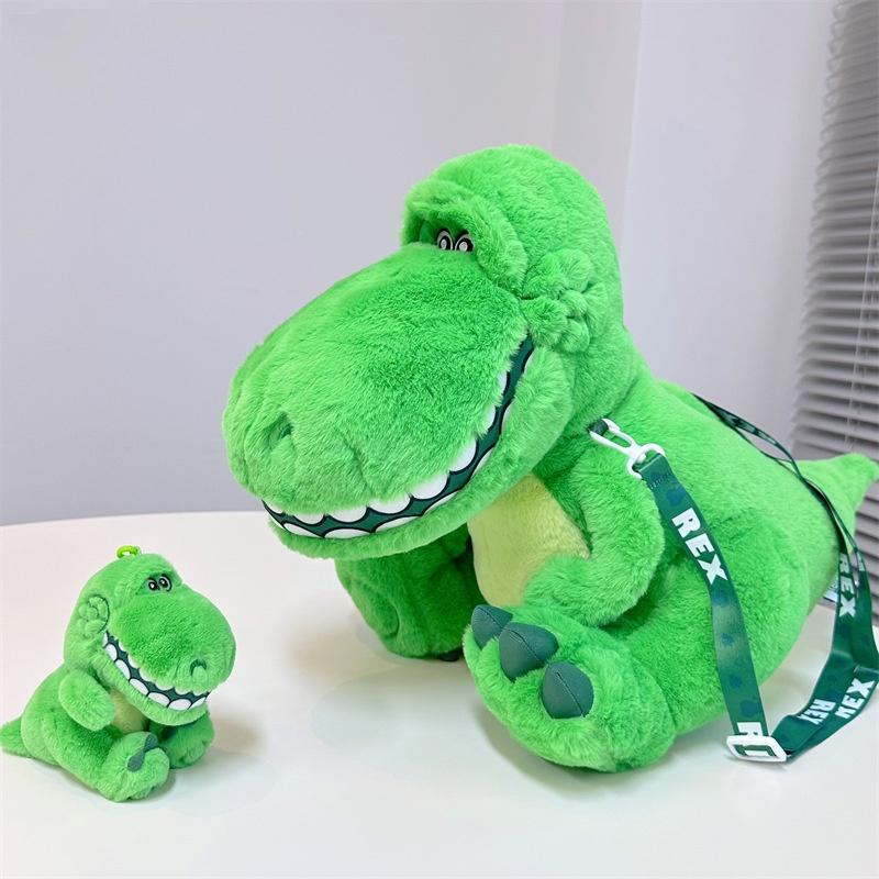 Potdemiel Genuine Disney Toy Story Hug Dragon Plush Toy Bag Pendant Cute Cartoon Doll Hanging Decoration