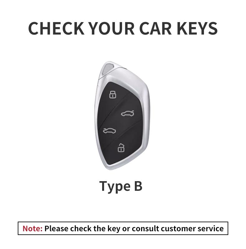 Leather Car Remote Key Case Cover For Roewe Rx5 I6 I5 Rx3 Rx8 Erx5 Mg Zs Ev Mg6 Ezs Hs Ehs Marvel X Marvel R Leather Keychain