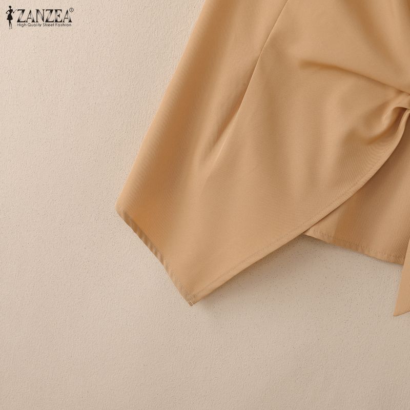ZANZEA Women Casual Round Neck Solid Color Sleeveless Tank Tops