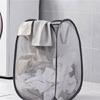 Breathable Mesh Laundry Hamper Storage Basket Collapsible Dirty Clothes Baskets