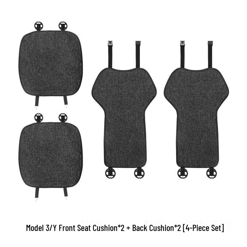 Ventilated Seat Covers for Tesla Model Y/3 - Summer Car Seat Modification Accessories.