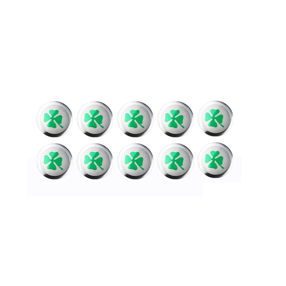 Car Stickers For Alfa Romeo 5/10PCS 14mm Car Remote Key Sticker Aluminum Badge For Alfa Romeo 159 Sportwagon Giulietta Mito 147