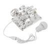 4 Cylinder Hot Air Stirling Engine DIY High Hardness LED Light Stirling Engine for Kids Students