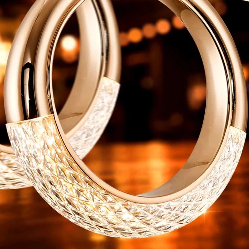 Home Decor LED Pendant Light for Living Dining Room Restaurant Kitchen Hanging Indoor Decoration Chandeliers Lighting Fixtures
