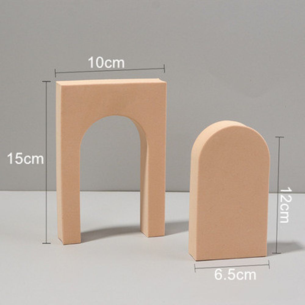 Photography Table Ins Wind Net Red White Photographic Prop Shooting Props Geometric Stereo