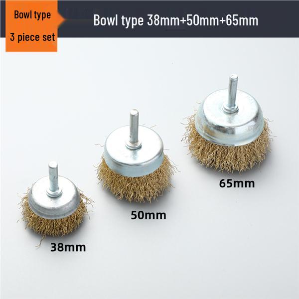 Steel Wire Brush Cup - Stainless Steel Rust Remover & Polishing Wheel for Angle Grinders